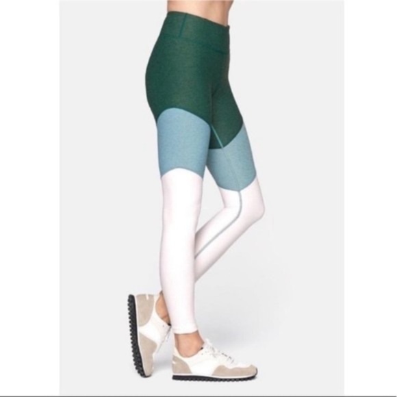Outdoor Voices 7/8 Spring Legging Color Block Size XSmall - Picture 2 of 8
